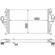 Intercooler, échangeur MAHLE [CI 321 000S]
