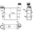 Intercooler, échangeur MAHLE [CI 336 000S]