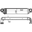 Intercooler, échangeur MAHLE [CI 425 000S]