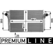 MAHLE CI 463 000P - Intercooler, échangeur