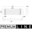 MAHLE CI 543 000P - Intercooler, échangeur