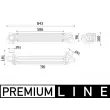 Intercooler, échangeur MAHLE [CI 614 000P]