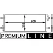 Radiateur basse température, intercooler MAHLE [CIR 21 000P]