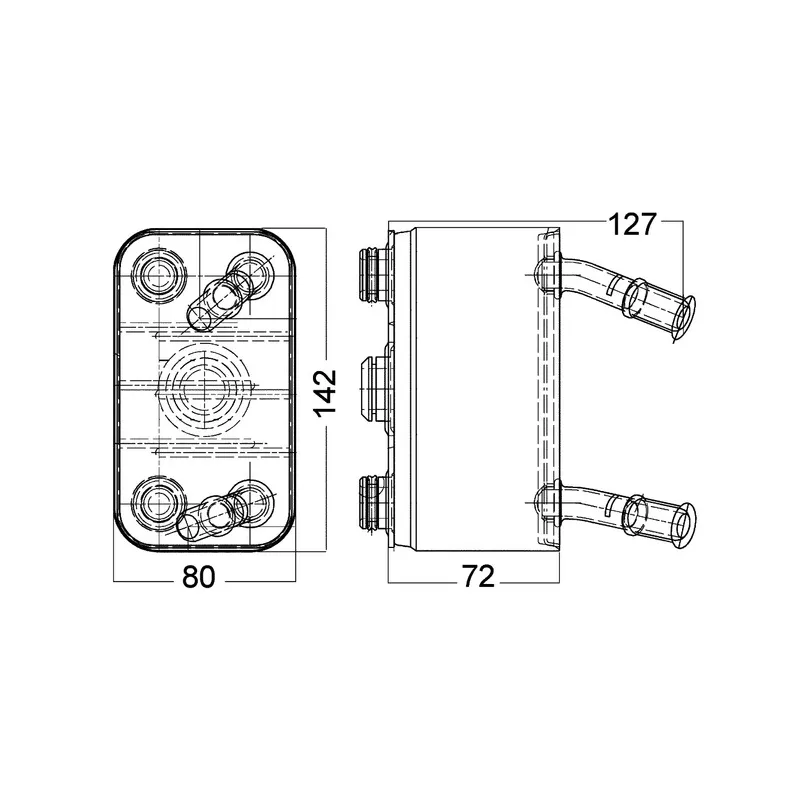 Radiateur d'huile MAHLE CLC 113 000P - Visuel 2