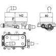 MAHLE CLC 18 000P - Radiateur d'huile de boîte automatique
