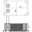 MAHLE CLC 200 000S - Radiateur d'huile