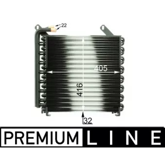 Radiateur d'huile MAHLE CLC 35 000P