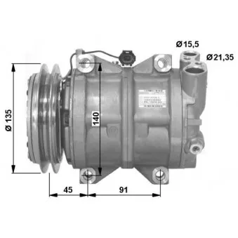 NRF 32494G - Compresseur, climatisation