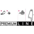 MAHLE CPK 97 000P - Pompe à eau + kit de courroie de distribution