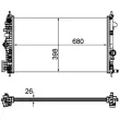 MAHLE CR 1103 000P - Radiateur, refroidissement du moteur