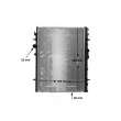 MAHLE CR 1144 000S - Radiateur, refroidissement du moteur