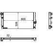 MAHLE CR 1148 000P - Radiateur, refroidissement du moteur