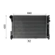 MAHLE CR 1177 000S - Radiateur, refroidissement du moteur