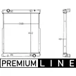MAHLE CR 1215 000P - Radiateur, refroidissement du moteur