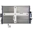 MAHLE CR 1254 000P - Radiateur, refroidissement du moteur