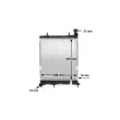 MAHLE CR 1281 001S - Radiateur, refroidissement du moteur