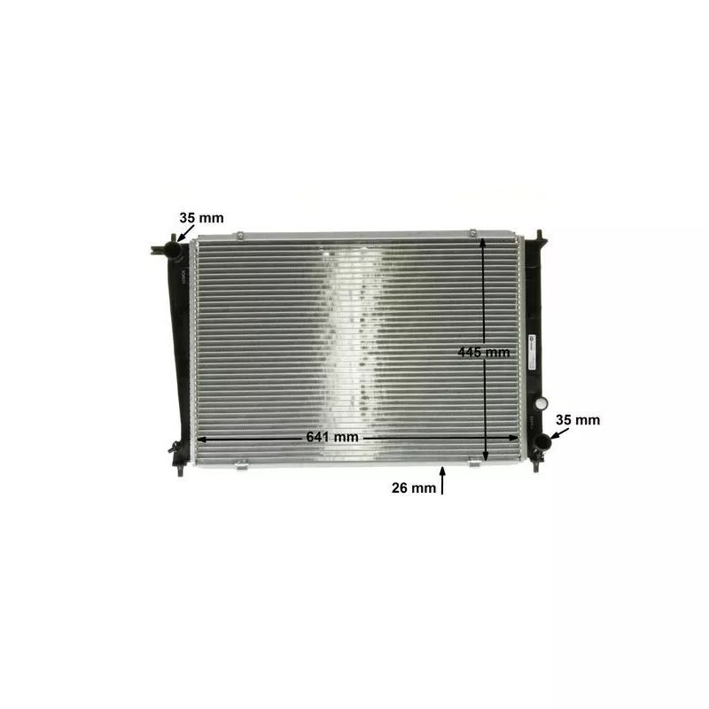 Radiateur, refroidissement du moteur MAHLE CR 1316 000P - Visuel 2