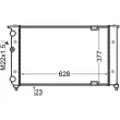 MAHLE CR 134 000S - Radiateur, refroidissement du moteur