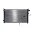 MAHLE CR 136 000S - Radiateur, refroidissement du moteur