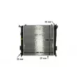 MAHLE CR 1367 000P - Radiateur, refroidissement du moteur