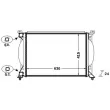 MAHLE CR 1417 000S - Radiateur, refroidissement du moteur