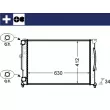 MAHLE CR 1423 000S - Radiateur, refroidissement du moteur