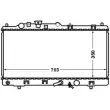 MAHLE CR 1474 000S - Radiateur, refroidissement du moteur