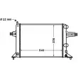 MAHLE CR 1494 000S - Radiateur, refroidissement du moteur