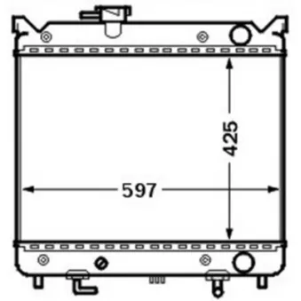 Radiateur, refroidissement du moteur MAHLE OEM 1770052d10