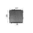 MAHLE CR 1528 000S - Radiateur, refroidissement du moteur