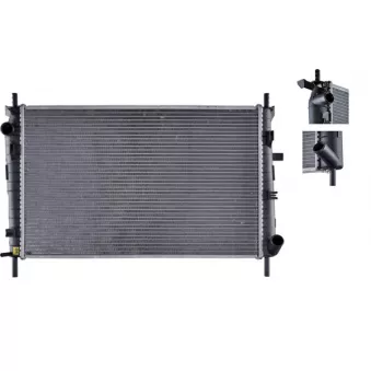 Radiateur, refroidissement du moteur MAHLE CR 154 000S pour FORD MONDEO 2.5 i 24V - 170cv