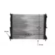 MAHLE CR 1691 000S - Radiateur, refroidissement du moteur