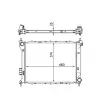 MAHLE CR 1695 000S - Radiateur, refroidissement du moteur