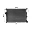 MAHLE CR 1720 000P - Radiateur, refroidissement du moteur