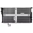 MAHLE CR 1725 000P - Radiateur, refroidissement du moteur