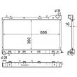 MAHLE CR 1875 000S - Radiateur, refroidissement du moteur