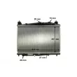 MAHLE CR 1887 000S - Radiateur, refroidissement du moteur