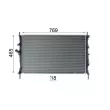 MAHLE CR 1956 000P - Radiateur, refroidissement du moteur