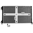 MAHLE CR 1990 000P - Radiateur, refroidissement du moteur