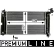 MAHLE CR 2015 000P - Radiateur, refroidissement du moteur