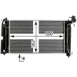 MAHLE CR 2015 000P - Radiateur, refroidissement du moteur