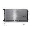 MAHLE CR 2054 000S - Radiateur, refroidissement du moteur