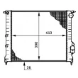 MAHLE CR 209 000S - Radiateur, refroidissement du moteur