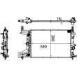 MAHLE CR 2122 000S - Radiateur, refroidissement du moteur