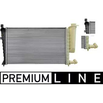 Radiateur, refroidissement du moteur MAHLE CR 2206 000P pour CITROEN XSARA 1.4 LPG - 75cv