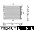 MAHLE CR 2215 000P - Radiateur, refroidissement du moteur