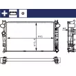 MAHLE CR 226 000S - Radiateur, refroidissement du moteur