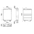 Radiateur, refroidissement du moteur MAHLE [CR 2408 000P]
