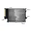 MAHLE CR 244 001S - Radiateur, refroidissement du moteur