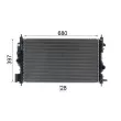 MAHLE CR 2590 000P - Radiateur, refroidissement du moteur